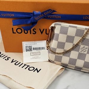 Louis Vuitton Mini Pochette Azur New with tags